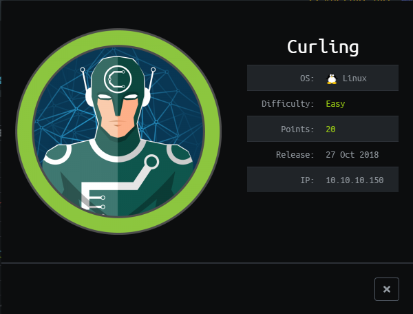 Hack the Box - Curling