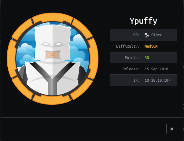 Hack the Box - Ypuffy