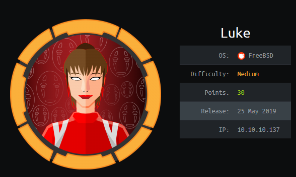 Hack The Box - Luke