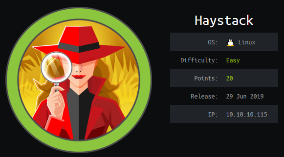 Hack The Box - Haystack