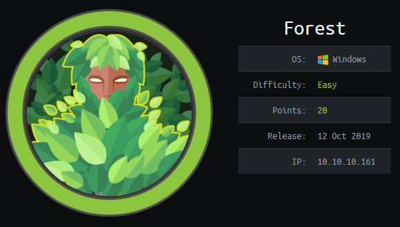 Hack the Box - Forest