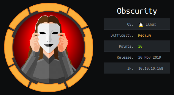 Hack the Box - Obscurity