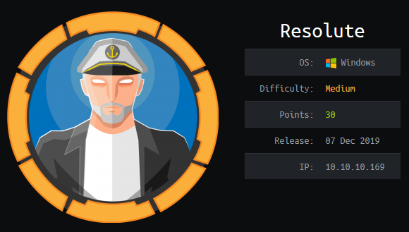 Hack the Box - Resolute