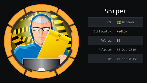 Hack the Box - Sniper