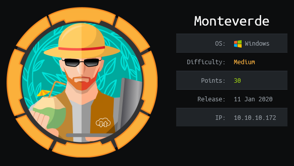 Hack the Box - Monteverde