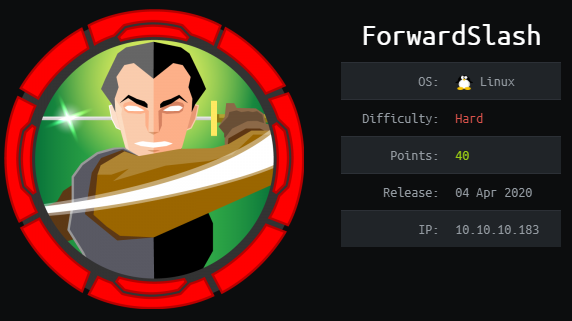 Hack the Box - Forward Slash