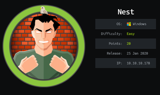 Hack the Box - Nest