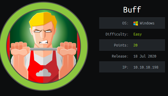 Hack the Box - Buff
