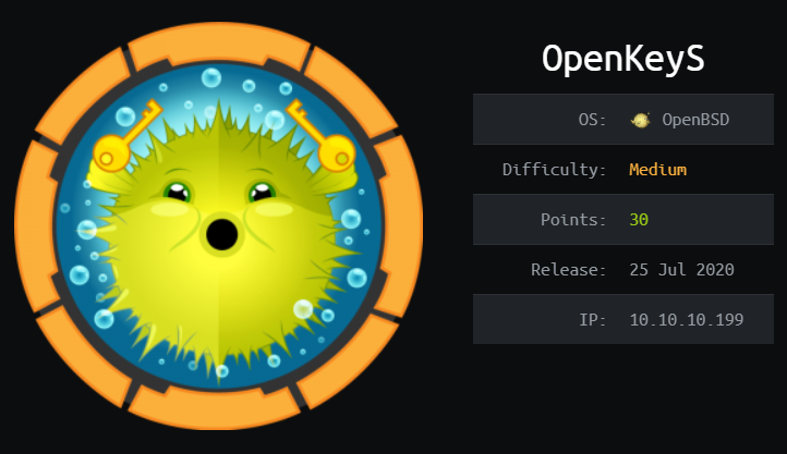 Hack the Box - OpenKeyS