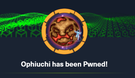 Hack the Box - Ophiuchi