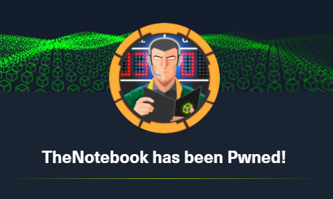Hack the Box - The Notebook